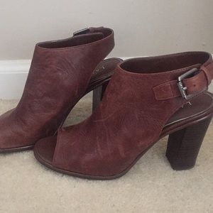 Ralph Lauren chocolate brown heels